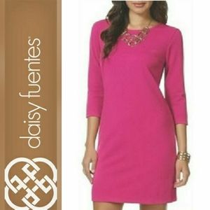 • Daisy Fuentes • Fuchsia Dress